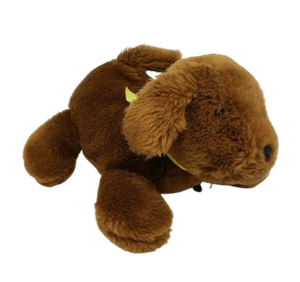 VINTAGE EDEN MADELINE PET GENEVIEVE BROWN PUPPY DOG STUFFED ANIMAL PLUSH TOY - Picture 1 of 8