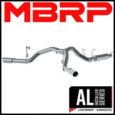 Sistema de escape trasero Cat doble lado MBRP 4" para Dodge Ram 2500 2014-2024 6,4 L V8 Foto 1 de 3
