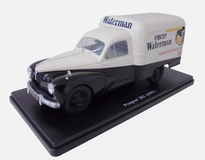 IXO - Véhicule publicitaire - Encre WATERMAN - PEUGEOT 203 de 1957 Blanche et... - Photo 1/3