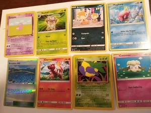 Lot of 8 Pokemon cards 1995 and up Nice condition w/ 1st edition 1 X foil - Picture 1 of 5