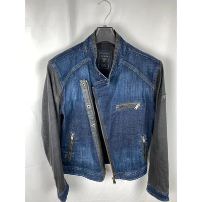 Guess Lot.02 Denim Biker Jacket Rare size S - Image 1 of 4