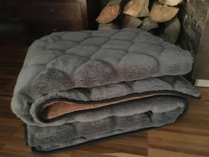 Prestige Decke Naturprodukt Bettdecke Winterdecke Duo Kamelhaar Alpaka- Caro - Picture 1 of 6