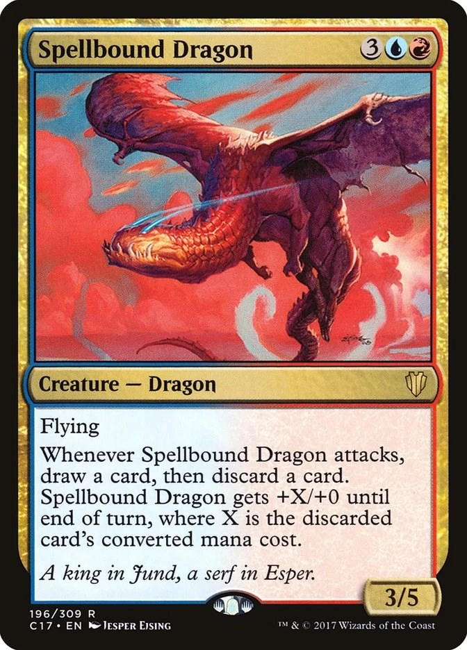 Spellbound Dragon 196 LP Normal Commander 2017 MTG EN - Image 1 of 1
