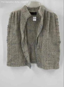 Sharon Lumsden Damen mehrfarbiger Cardigan Pullover vorne offen Größe ca. Small - Bild 1 von 6