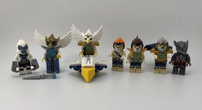 LEGO Legends of Chima Minifigure lot of 7 Mini Fig - Image 1 of 4