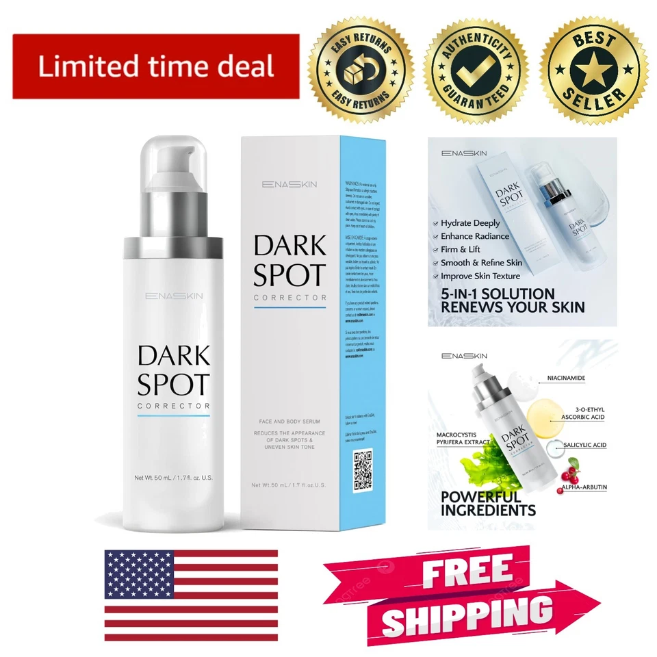 Potente suero de tratamiento de manchas oscuras para todo tipo de piel - 1,7 OZ potenciador de la luminosidad Foto 1 de 4