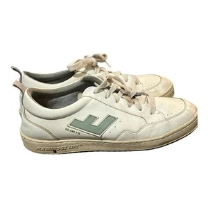 FLAMINGOS LIFE Sneaker 41 ROLAND V.10 Women's Size 9.5 Lace Up Vegan Pearl - Picture 1 of 8