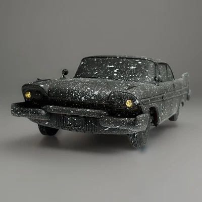“CHRISTINE” Burnt/Charred Version Custom Built Movie Car DIECAST 1/18 LED Lights - Image 1 of 4