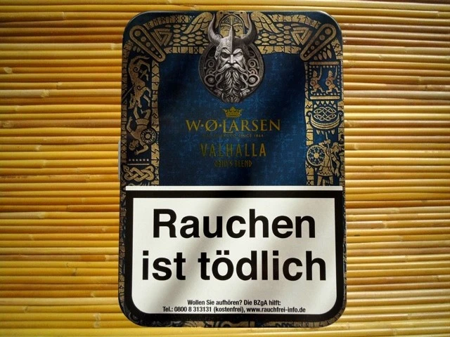 Pfeifentabak W.Ø. Larsen Valhalla Odin´s Blend Jahresedition 2026  100g Tabak - Bild 1 von 1
