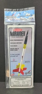 Semroc Marauder Flying Model Rocket Kit KA-32 Knightdale Model Rocket Sealed - Image 1 of 4