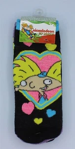 Nickelodeon Hey Arnold Kids Crew Socks Size 4-10 Pack of 5 Pairs - Picture 1 of 1