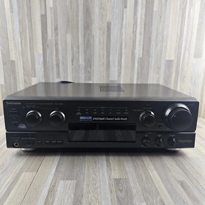 Technics SA-AX530 AV Control Stereo Receiver DVD/Multi Channel  Black No Remote - Image 1 of 4