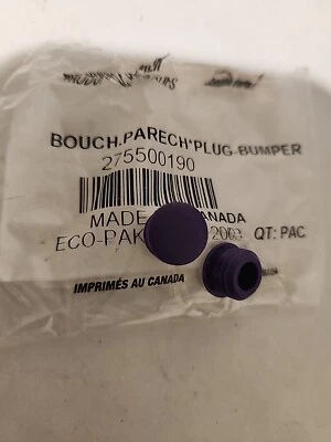 Brp Bombardier Sea-Doo Bouchon Violet Bumper Plug  275500190 Oem Pkg Of 2  - Image 1 of 2