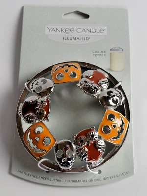 Yankee Candle Illuma tapa Happy Friends Candle Topper nuevo Halloween Foto 1 de 4