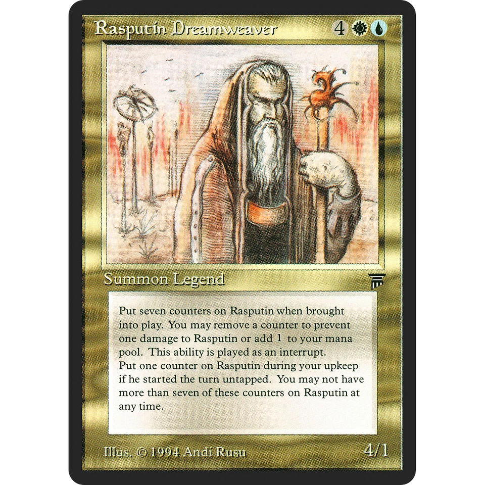 MTG \ >>>Rasputin Dreamweaver<<< // Legends - 341 Trading - Magic - Bild 1 von 1