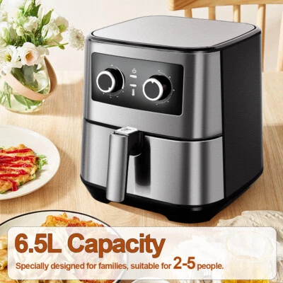 5.5L Heißluftfritteuse 1700W Airfryer Friteuse Heißluft Fritteuse Friteuse Ofen - Bild 1 von 4