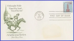 USA3 #1603 ADDR ARTMASTER FDC North Church - Imagen 1 de 1