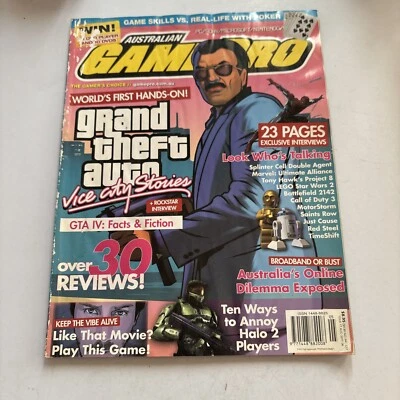 Australian GamePro Magazine Issue 17 2006 Grand Theft Auto IV Vice City Stories - Image 1 of 4