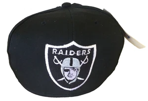 Rare Vtg 90s NFL Raiders Brimless Beanie Skull Hat American Needle Snapback NWT - Picture 1 of 12