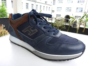 HOGAN by TOD`S TODS Herren Schuhe Sneaker Leder Textil Blau Italy Gr.43(UK9) TOP - Bild 1 von 20