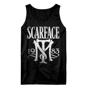 Scarface Movie Tony Montana TM Symbol 1983 Herren Tank Top T-Shirt Cocaine Boss - Bild 1 von 3