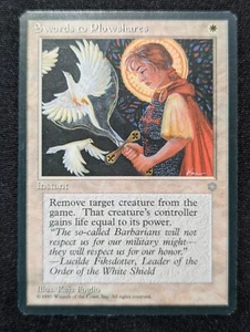 Swords to Plowshares - Ice Age - NM - MTG - Magic the Gathering - White -Instant - Picture 1 of 4
