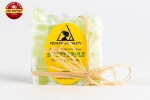 SWEET APPLE SOAP BAR HAND MADE by H&B Oils Center NATURAL MOISTURIZING 100% PURE - Picture 1 of 12