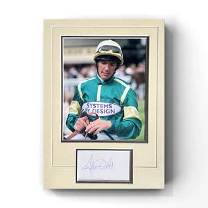 Frank Dettori - Ex fantino da corsa di cavalli esposizione firmata - Foto 1 di 2
