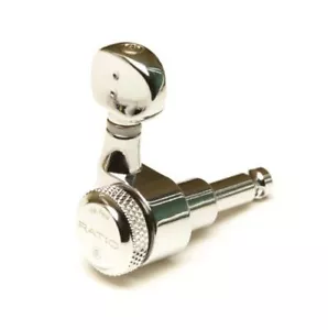 Graph Tech Ratio Locking Tuned Machine Heads - Electric 6 In Line Classic Chr... - Picture 1 of 1