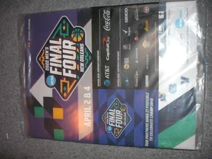 2022 NCAA Men's Basketball Final Four Program, Sealed New in Bag March Madness - Picture 1 of 3