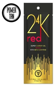 Power Tan 24K Super Carrot-Oil Red Tingle Sunbed Bräunungsbeschleuniger 20ml Packungen - Bild 1 von 6