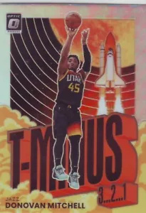 2021-22 Panini Donruss Optic - T-Minus 3, 2, 1 #5 Donovan Mitchell Jazz - Picture 1 of 2