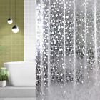 Printed Bathroom Shower Curtain Polyester Fabric Extra Wide & Long W180 x L200CM