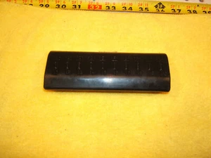 Fiat 124 1974 Sipder under hood BLACK fuse box 10 fuse type OEM 1 Cover only - Picture 1 of 12