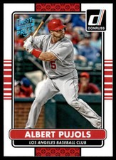 2015 Donruss #101 Albert Pujols Hot Off The Press Los Angeles Angels