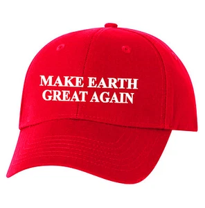 Make Earth Great Again Mütze Cap Bill Maher Real Time Paris Klimaabkommen - Bild 1 von 4