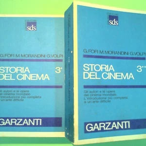 STORIA DEL CINEMA VOL 3 FOFI MORANDINI VOLPI GARZANTI 2 TOMI - Imagen 1 de 1