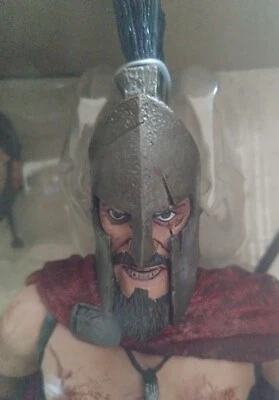 Neca 300 Movie King Leonidas 12 In action figure with push button sound New - Image 1 of 4