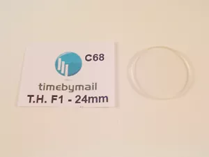 Watch Glass Crystal For TAG HEUER F1 WA1211 Replacement Spare Part 24mm X2mm C68 - Picture 1 of 1