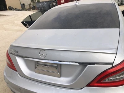 2012 2013 MERCEDES BENZ CLS550 Rear Trunk Deck Lid Boot Silver w/ Camera  904031 - Image 1 of 4