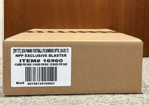 2024 Panini Donruss Optic Football Blaster Box Case 20 Boxes Purple Shock Sealed - Picture 1 of 5