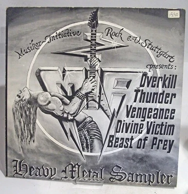 HEAVY METAL SAMPLER M.I.R. STUTTGART 1984 OVERKILL, THUNDER U.A.  AUS SAMMLUNG - Bild 1 von 4