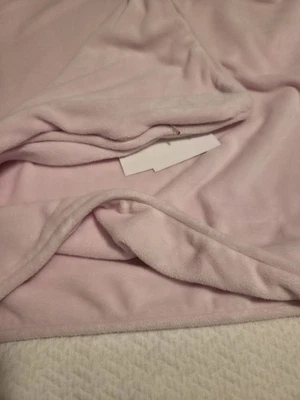 Pottery Barn Kids Pink/Velvet Sham/Pillow Case Standard Cotton Corded Edges X2 - Image 1 of 4