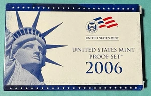 2006 S United States Mint 10 Coin  Proof Set Original Box With COA - Picture 1 of 4
