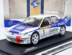 Peugeot 306 Maxi #1 F.Delecour/M.Sauvage Rallye Monte Carlo 1996 - SOLIDO 1:18 - Imagen 1 de 10