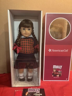 American Girl 娃娃 Molly McIntire 全新带盒 已停产 — 第 1/4 张图片