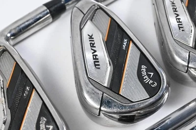 Callaway Mavrik Max Irons / 5-PW / Regular Flex KBS MAX 80 Steel Shafts - Image 1 of 4