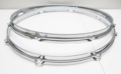 Set of SONOR 8-HOLE 16" FLOOR TOM DRUM HOOPS RIMS Hard To Find (Force/3005/3007) - Image 1 of 2