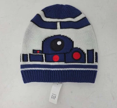 Nuevo gorro de invierno para niños pequeños XS/S bebé Gap Star Wars R2D2 Foto 1 de 4