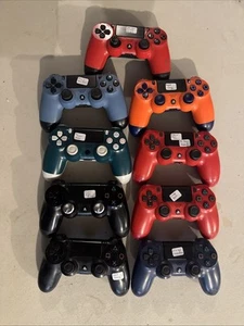 Lot of 9 PS4 Playstation 4 Sony Dualshock Controllers For Parts Repair OEM - Picture 1 of 13